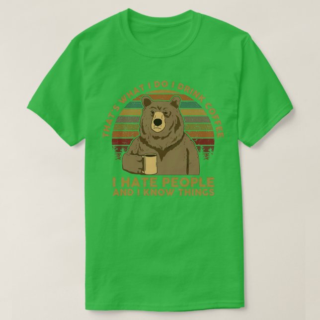 Thats why do i drink tea T-Shirt (Design Front)