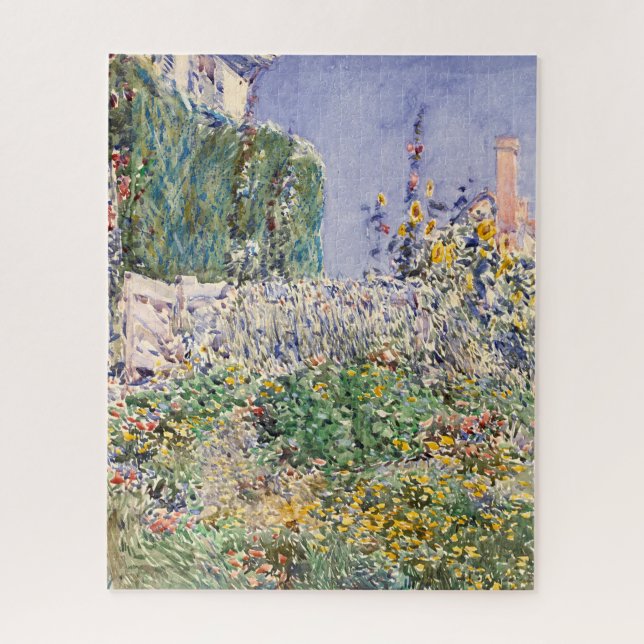 Thaxter's Garden by Childe Hassam Jigsaw Puzzle (Vertical)