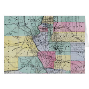 Thayer's Map of Colorado