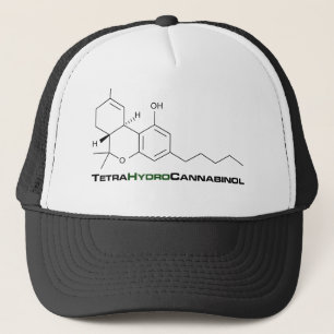 THC Weed Trucker Hat