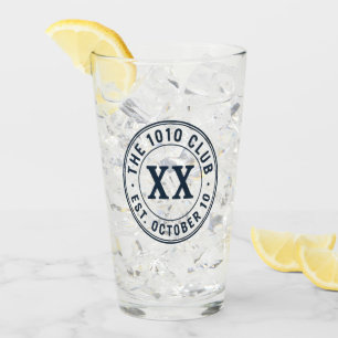 The 1010 Club Birthday Glass Cup