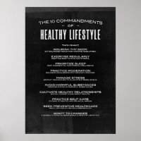 The 10 Commandments of Healthy Lifestyle