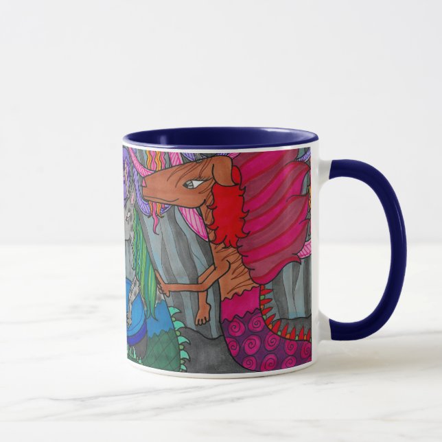 "The 116 Year Old Dragon" Mug (Right)