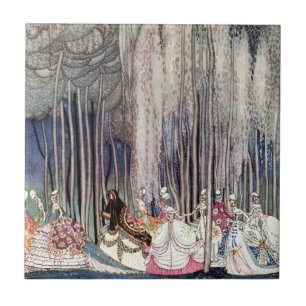 The 12 Dancing Princesses in the Forest by Nielsen Tile
