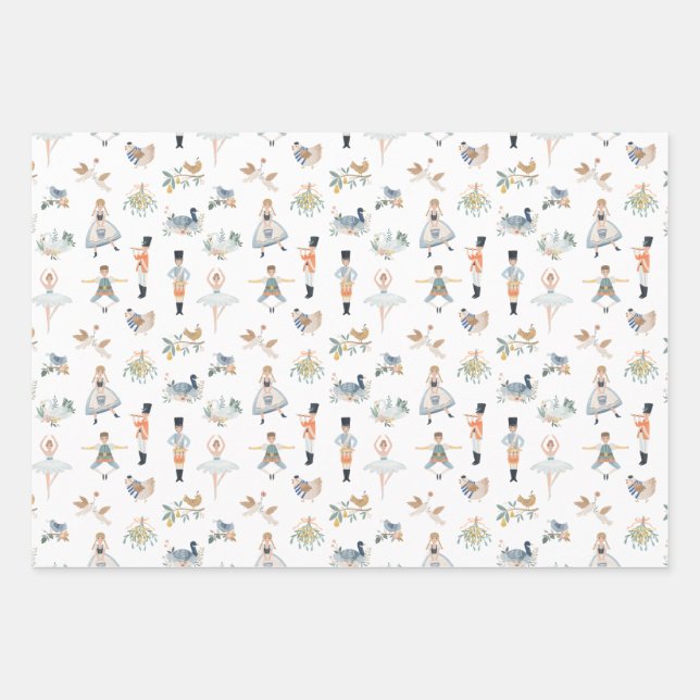The 12 Days Of Christmas Gift Wrap  (Front)