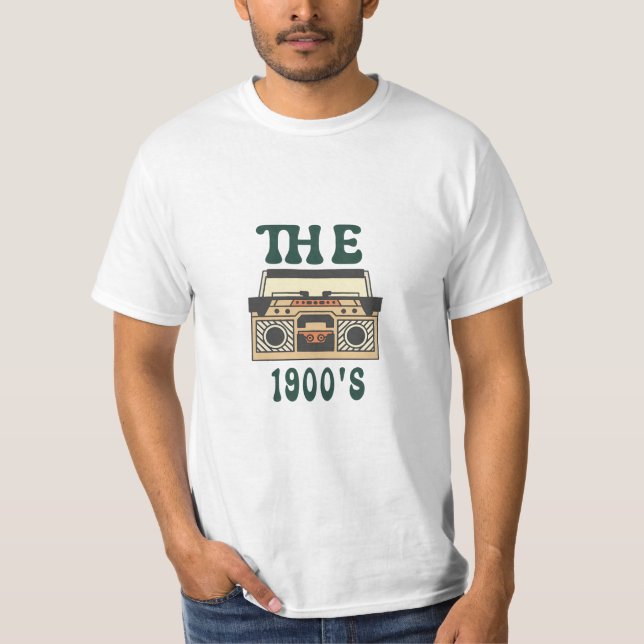 The 1900's radio T-Shirt (Front)