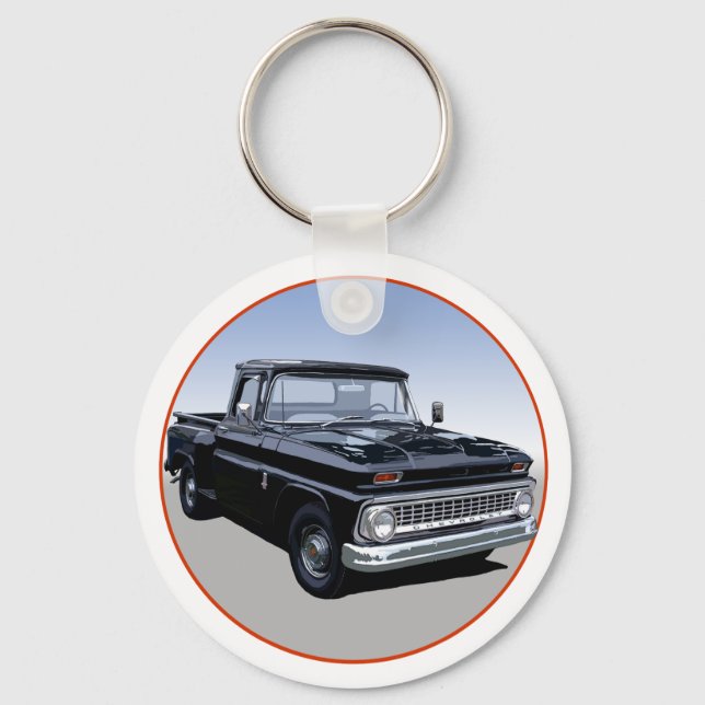The 1963 Stepside Keychain (Front)