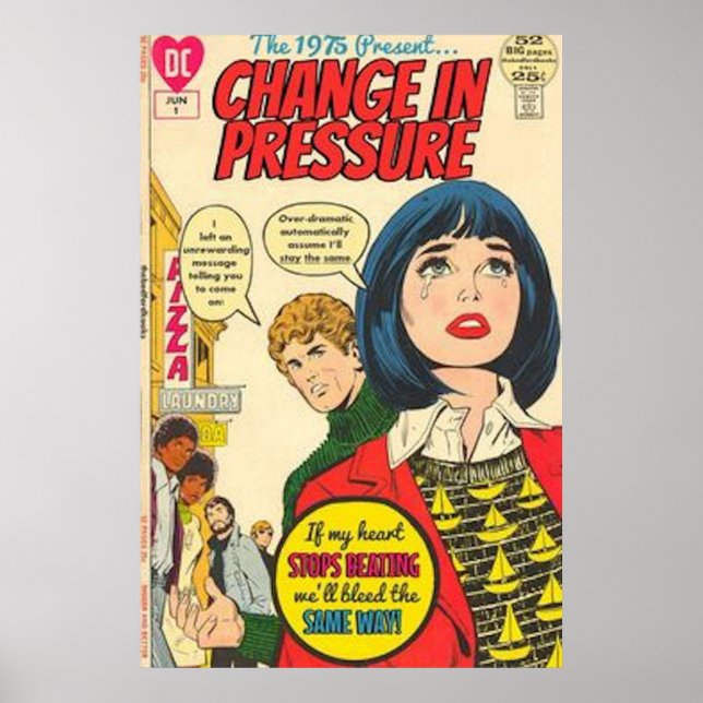 The 1975 Pressure Poster (Front)