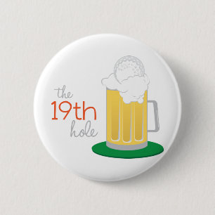 The 19th Hole 2 Inch Round Button