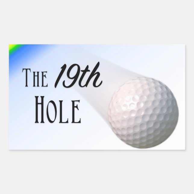 The 19th Hole Sticker (Front)