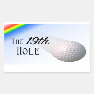 The 19th Hole Sticker