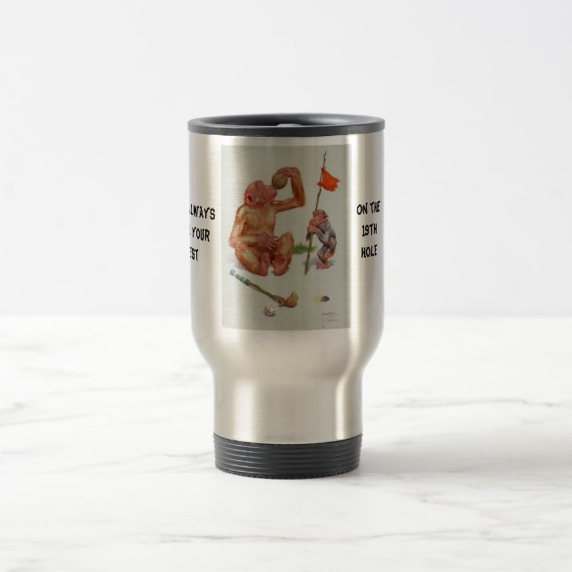 The 19th Hole Travel Mug (Center)
