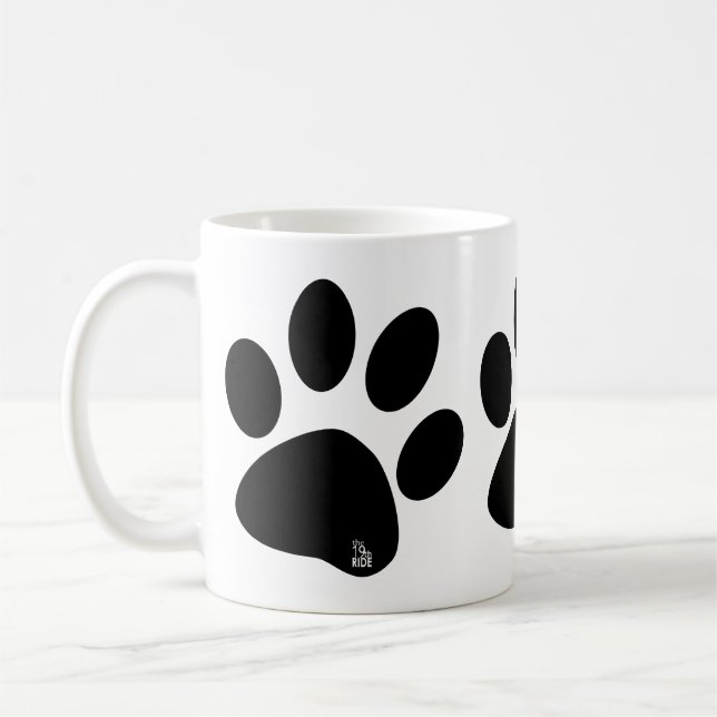 the 19th RIDE Movie Paw Coffee Cup (Left)