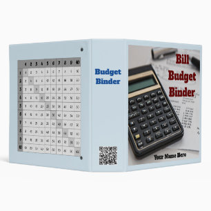 The 1.5 inch Bill Budget Binder