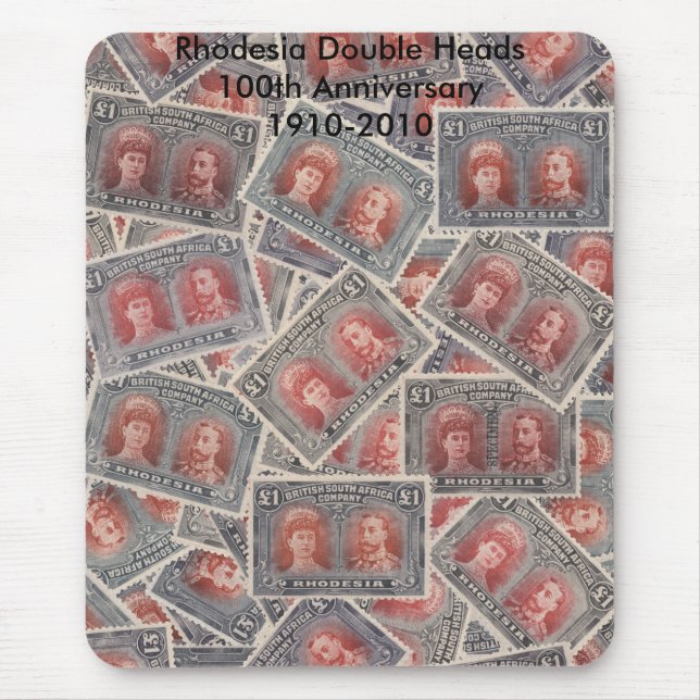 The £1 Double Head Mouse Pad (Front)