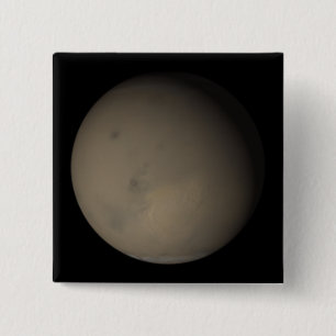 The 2001 Great Dust Storms on Mars 2 2 Inch Square Button