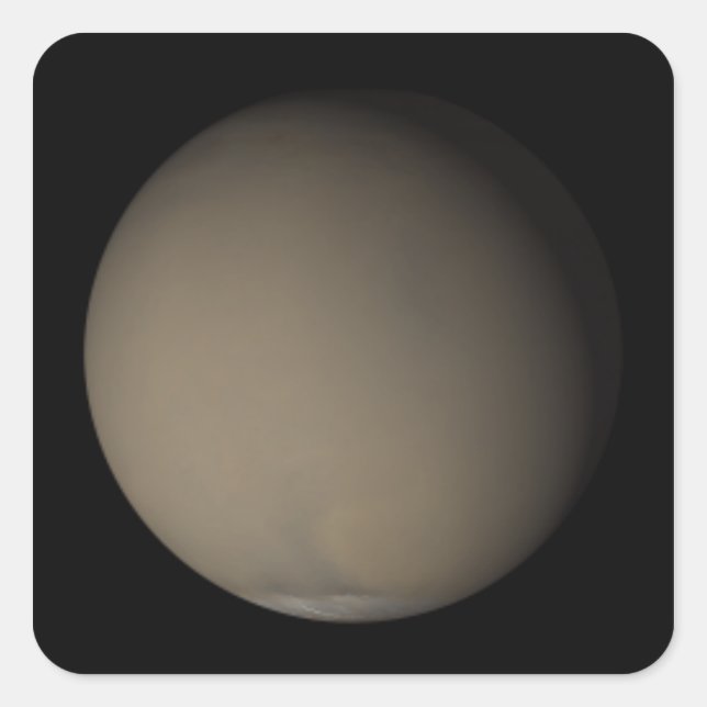 The 2001 Great Dust Storms on Mars Square Sticker (Front)