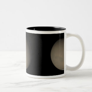 The 2001 Great Dust Storms on Mars Two-Tone Coffee Mug