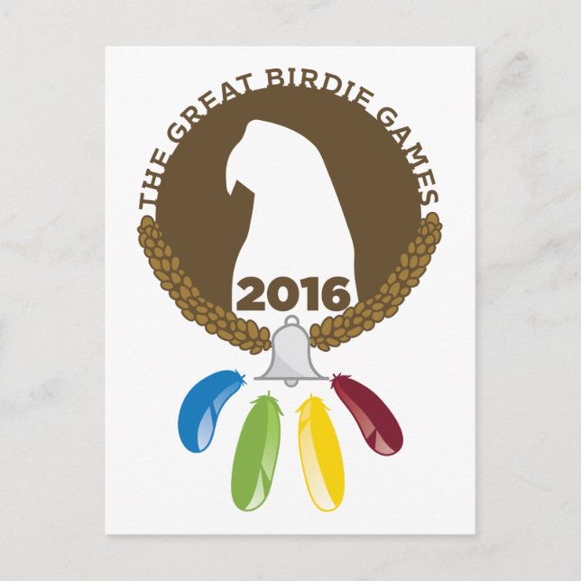 The 2016 Great Birdie Games! Postcard (Front)
