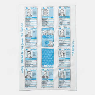 The 2019 Tory Leadership Race Souvenir Tea Towel