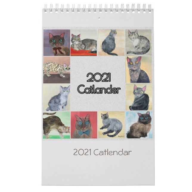 The 2021 Catlendar Calendar (Cover)