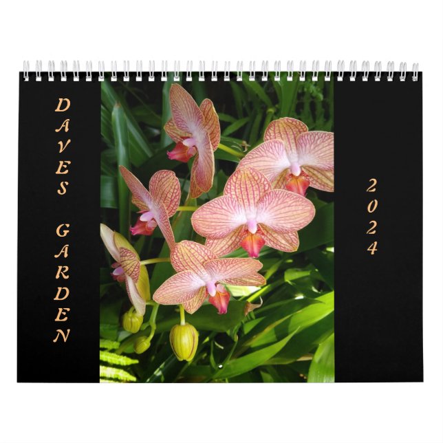 The 2024 Dave's Garden Photo Contest winners calen Calendar (Cover)