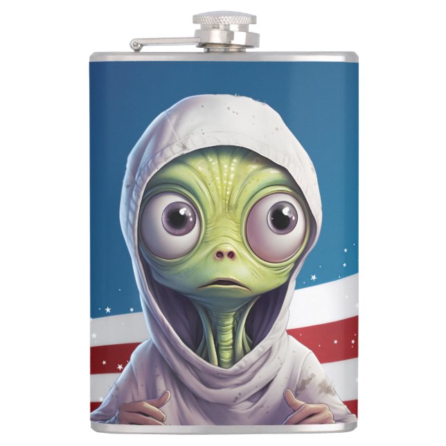 The 2027 Welcome Committee  Hip Flask (Front)