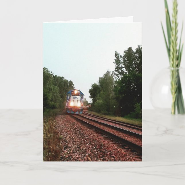 “The 2271 Train” Get Well Card (Front)