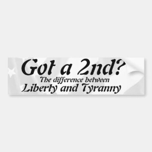 The 2nd Amendment Bumper Sticker