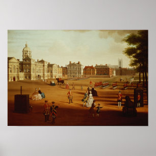 The 2nd Footguards on Parade at Horse Guards' Poster