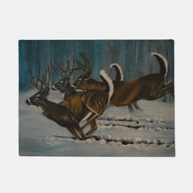 The 3 Deers Doormat (Front)