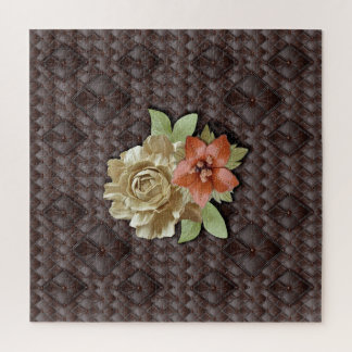 The 3D Leather Academia Decor Jigsaw Puzzle