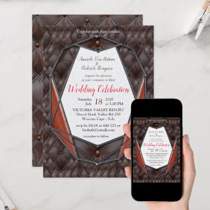 The 3D Leather Academia Invitation