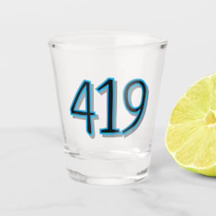 The 419 - Toledo, Ohio Shot Glass