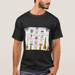 The 42 Paths of Moorish Wisdom T-Shirt