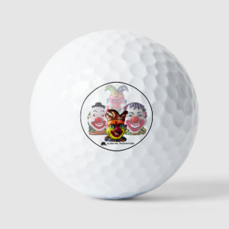 THE 4 CLOWNS GOLF BALLS
