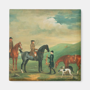 The 4th Lord Craven coursing at Ashdown Park Magnet