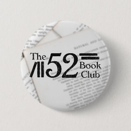 The 52 Book Club 2 Inch Round Button