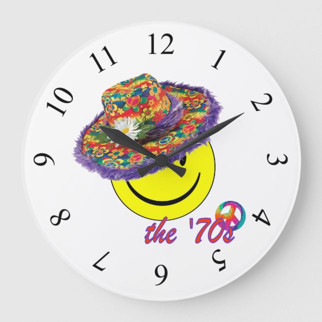 The 70s large clock (Front)