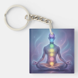 The 7 Chakras'2 Keychain