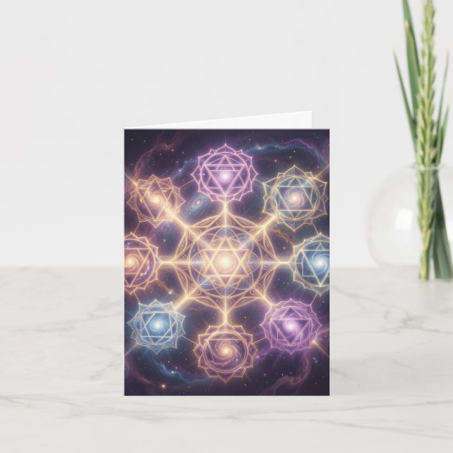 The 7 Chakras'7 Holiday Card (Front)