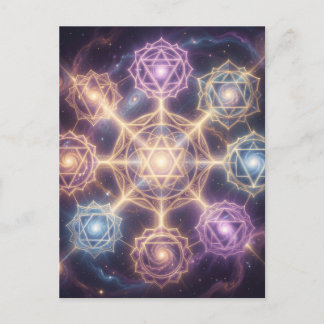 The 7 Chakras'7 Postcard
