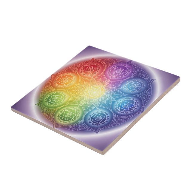 The 7 Chakras'9 Tile (Side)