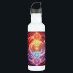 The 7 Chakras´10 710 Ml Water Bottle<br><div class="desc">The 7 chakras are energy centers aligned along the spine that influence different areas of life — from safety and creativity to confidence,  love,  communication,  intuition,  and spirituality. When balanced,  they support harmony,  inner strength,  and overall well-being.</div>