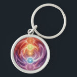 The 7 Chakras´10 Keychain<br><div class="desc">The 7 chakras are energy centers aligned along the spine that influence different areas of life — from safety and creativity to confidence,  love,  communication,  intuition,  and spirituality. When balanced,  they support harmony,  inner strength,  and overall well-being.</div>
