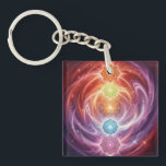 The 7 Chakras´10 Keychain<br><div class="desc">The 7 chakras are energy centers aligned along the spine that influence different areas of life — from safety and creativity to confidence,  love,  communication,  intuition,  and spirituality. When balanced,  they support harmony,  inner strength,  and overall well-being.</div>