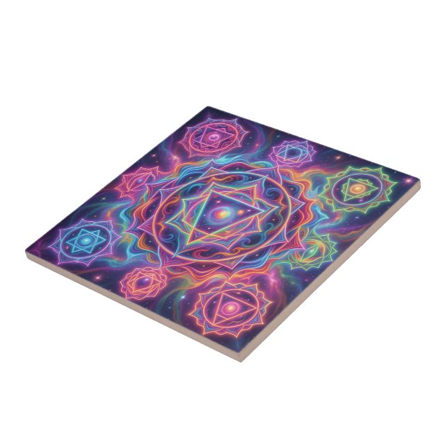 The 7 Chakras´10 Tile (Side)