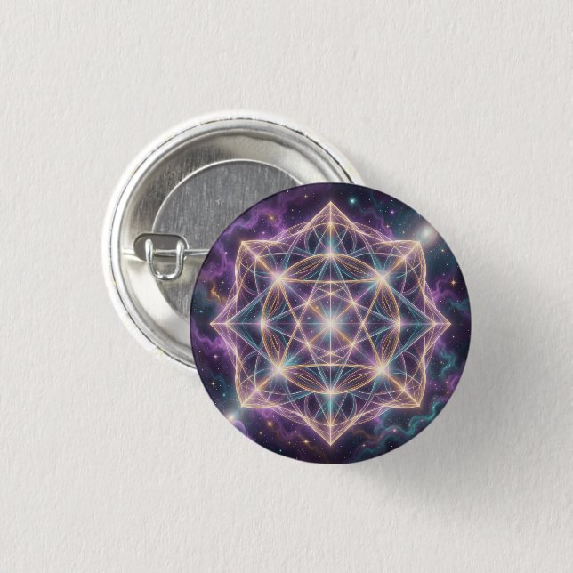 The 7 Chakras´11 1 Inch Round Button (Front & Back)