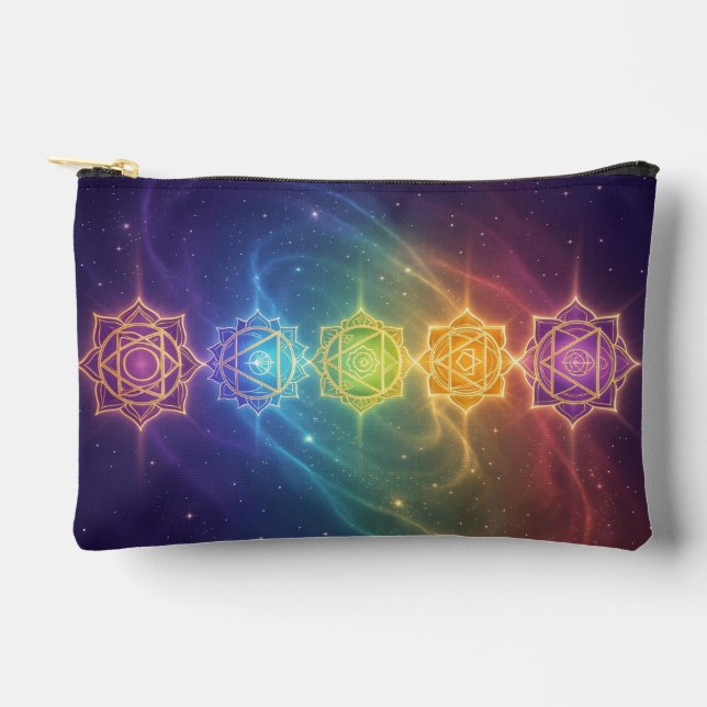 The 7 Chakras´11 Accessory Pouch (Front)