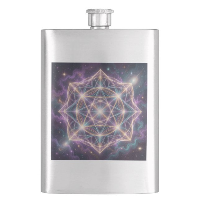 The 7 Chakras´11 Hip Flask (Front)